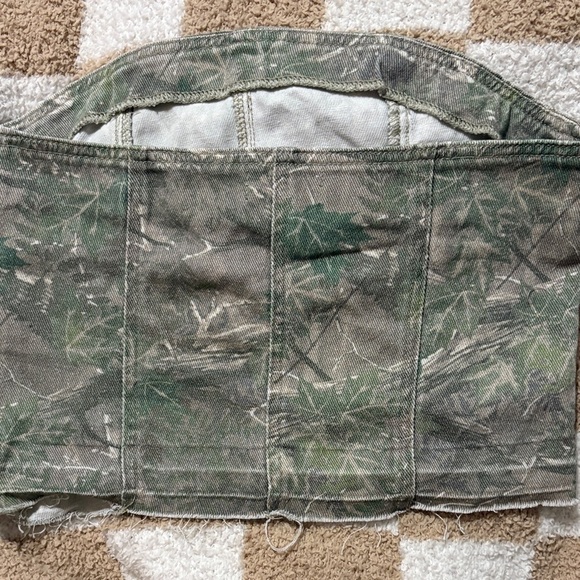 PacSun Camouflage strapless rugged top - Picture 11 of 11
